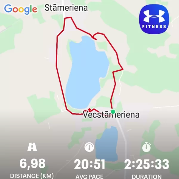 2., 7.klase - apkārt Stāmerienas ezeram